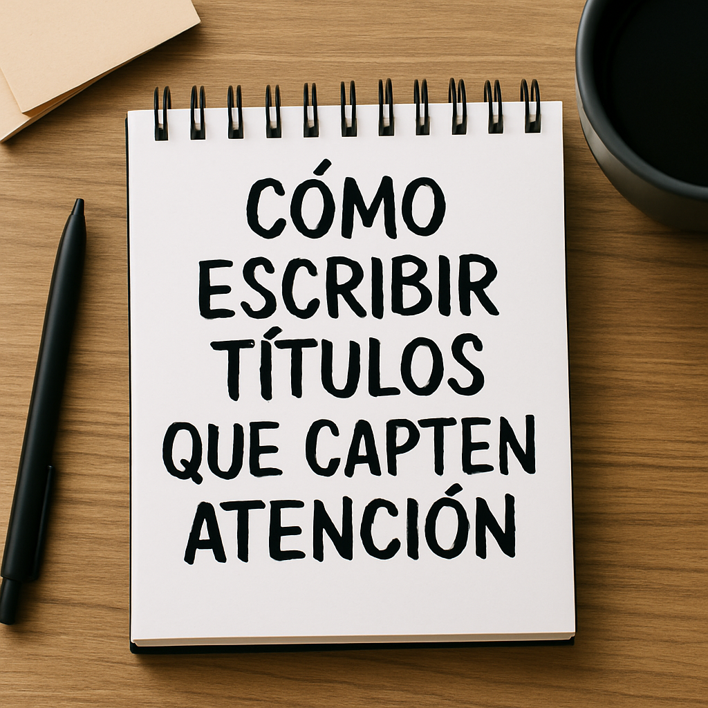 Cómo escribir títulos que capten atención