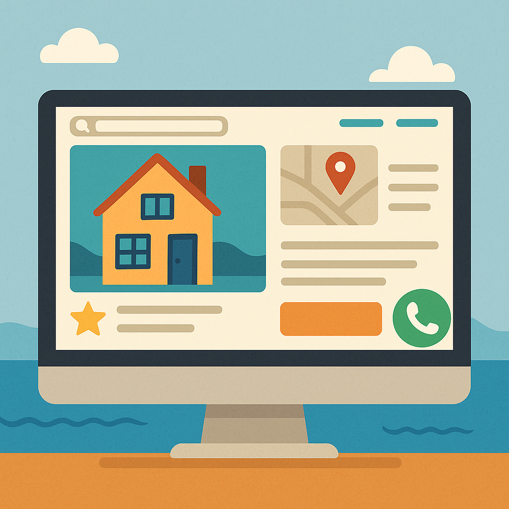 Landings para inmobiliarias y alquileres temporales