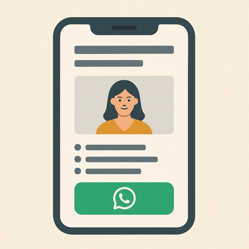 Cómo usar una landing como puente a WhatsApp