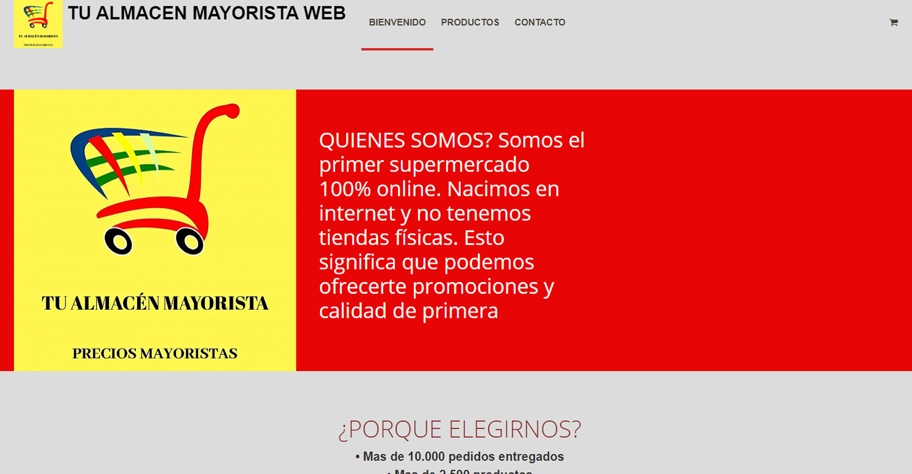 Ejemplo Electrodomésticos