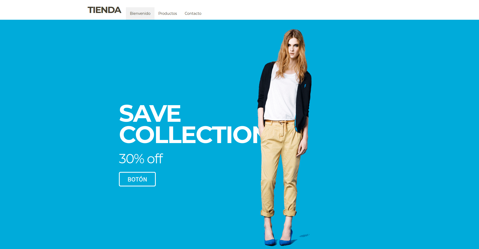 Ejemplo Tienda de Ropa